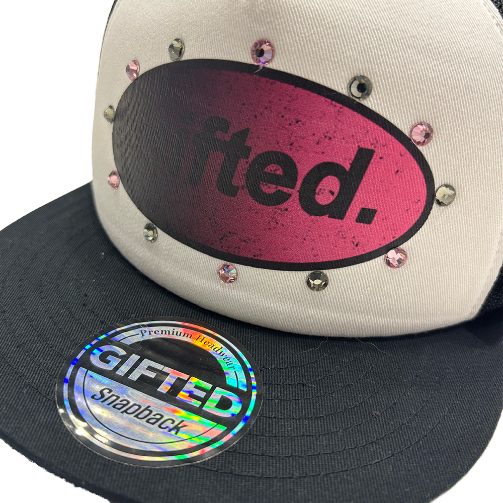 Everyone Is Gifted Hat Black White