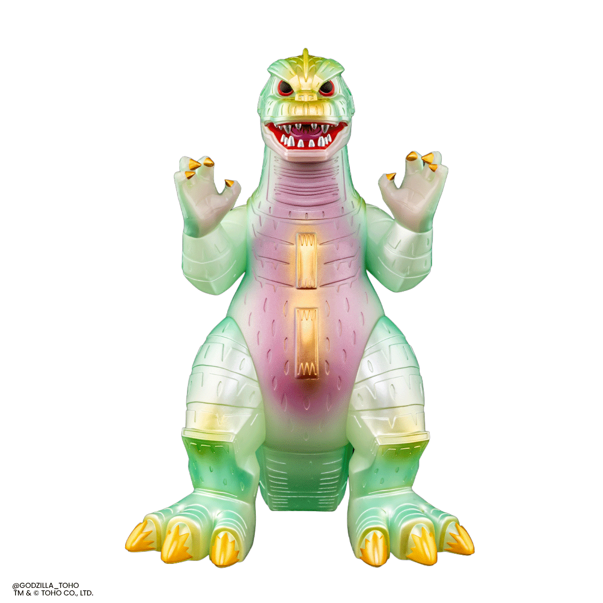 Godzilla - Vinyl Designer Figure by Attack Peter - Kaiju Night Light Variant