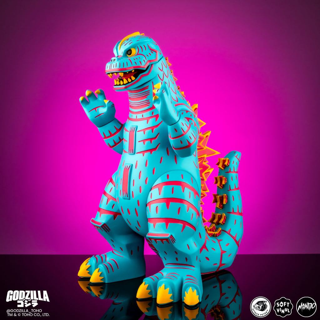 Godzilla - Vinyl Designer Figure by Attack Peter - Vice City Rage Variant