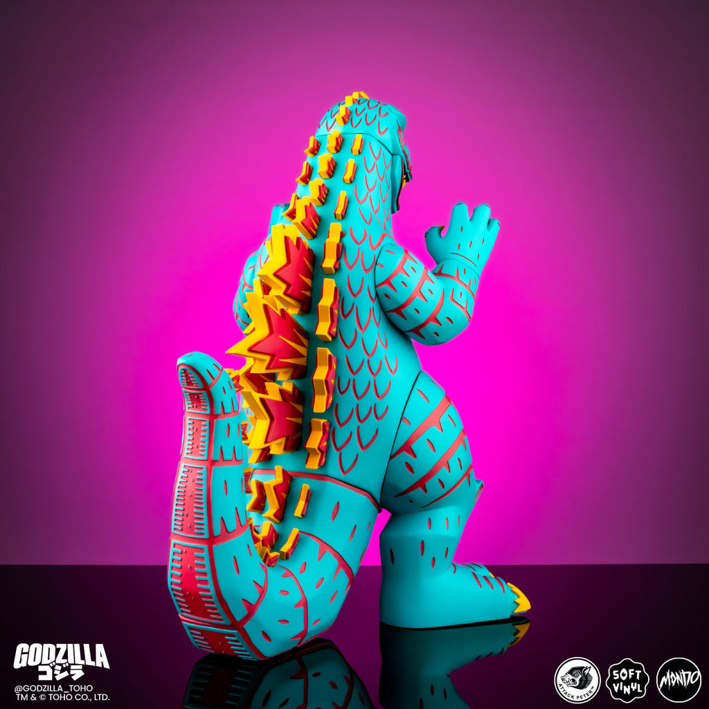 Godzilla - Vinyl Designer Figure by Attack Peter - Vice City Rage Variant