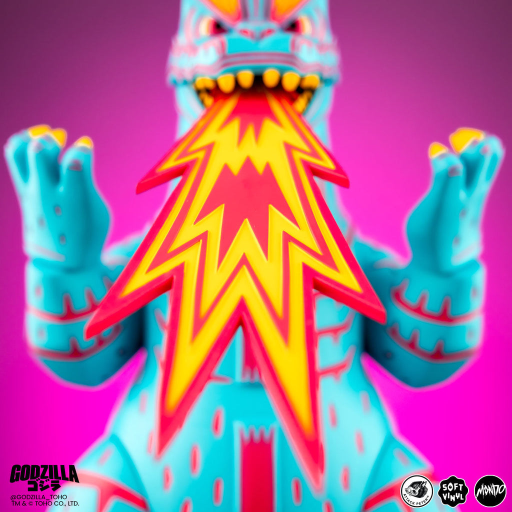 Godzilla - Vinyl Designer Figure by Attack Peter - Vice City Rage Variant