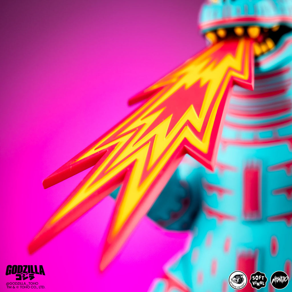Godzilla - Vinyl Designer Figure by Attack Peter - Vice City Rage Variant