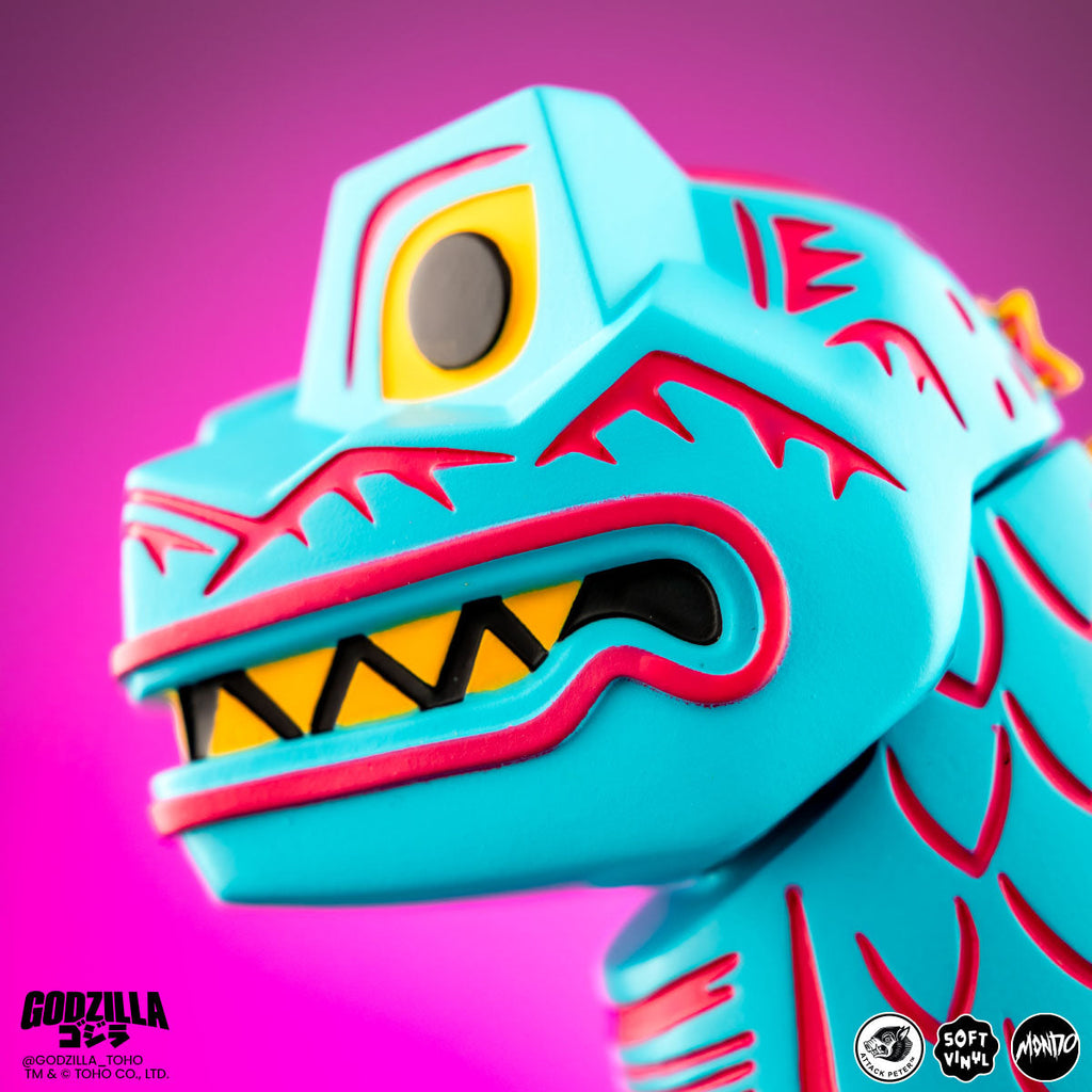 Godzilla - Vinyl Designer Figure by Attack Peter - Vice City Rage Variant