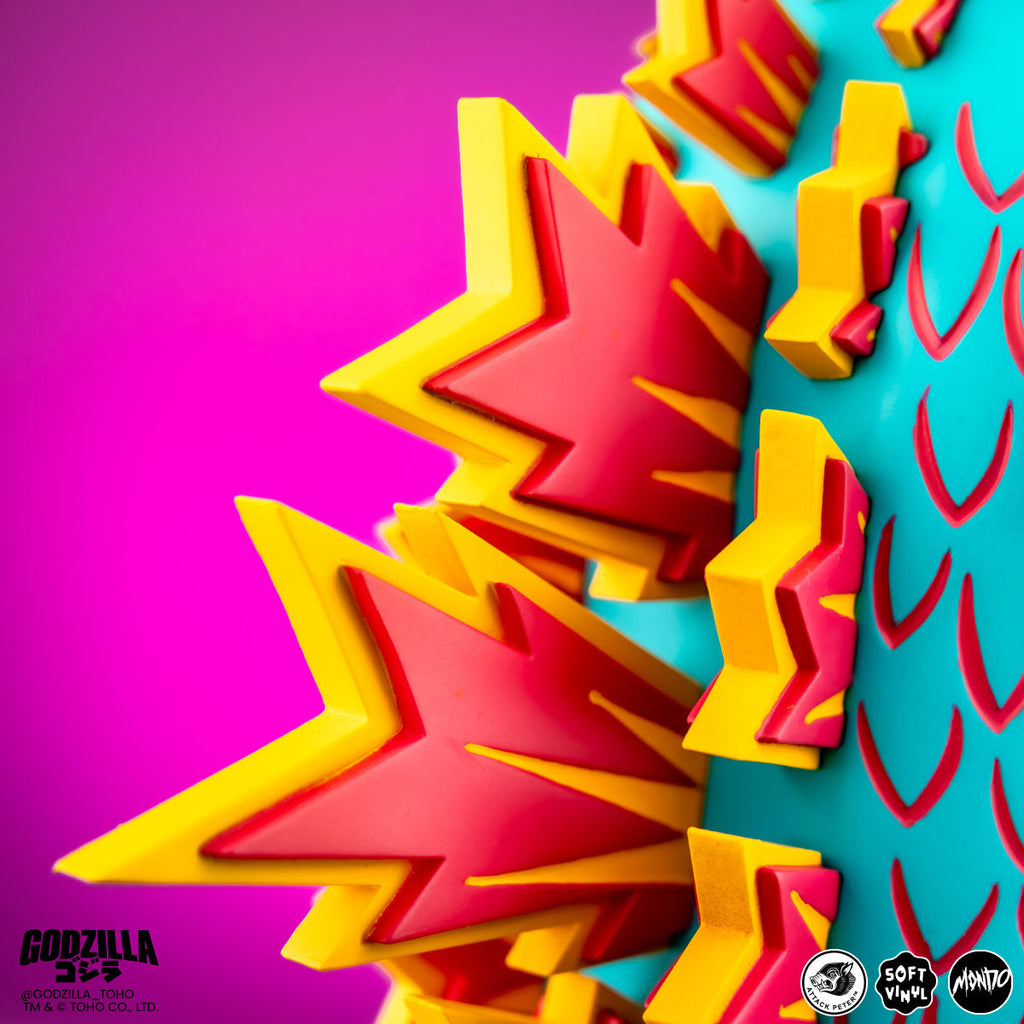 Godzilla - Vinyl Designer Figure by Attack Peter - Vice City Rage Variant