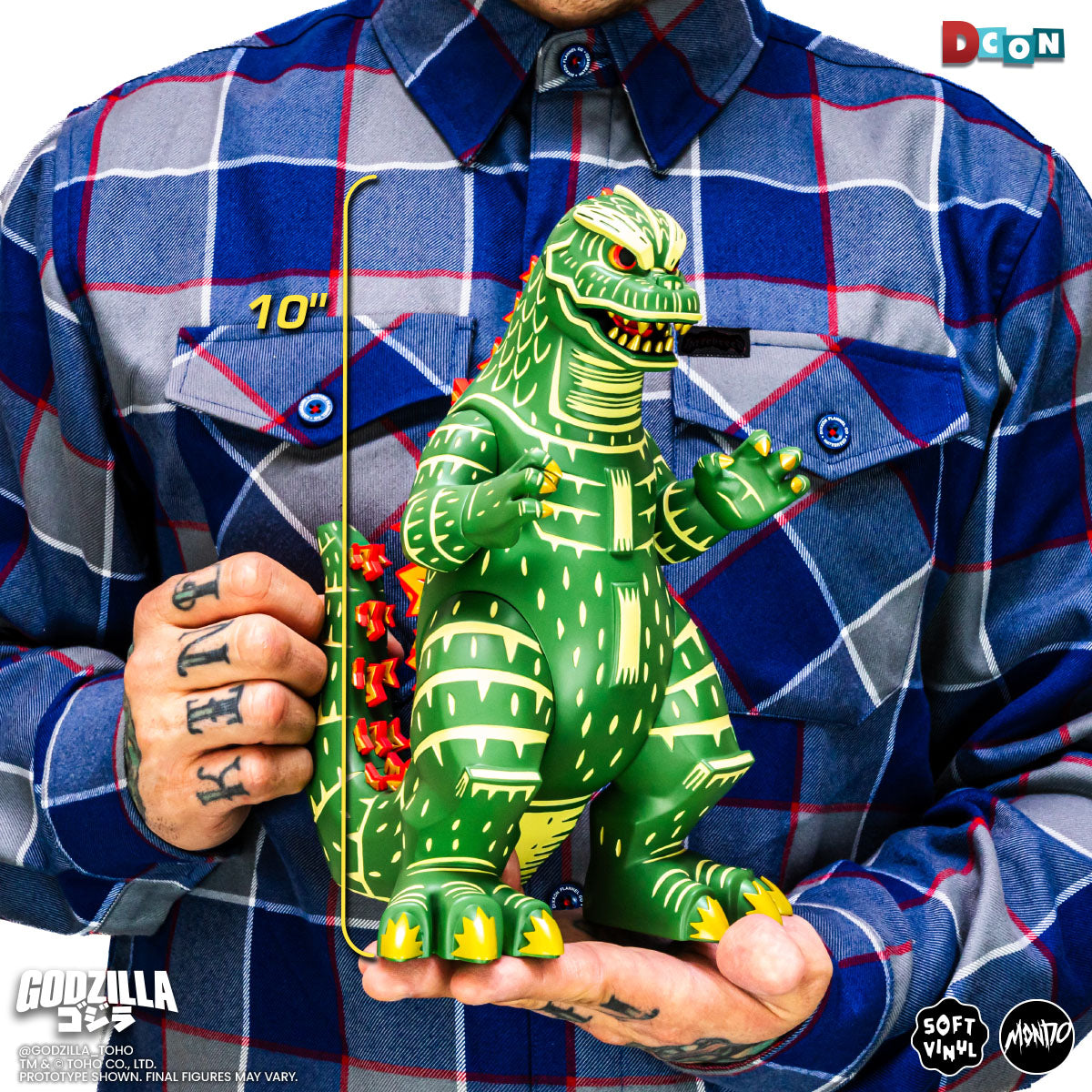 Godzilla - Vinyl Designer Figure by Attack Peter - Jungle Guardian Variant