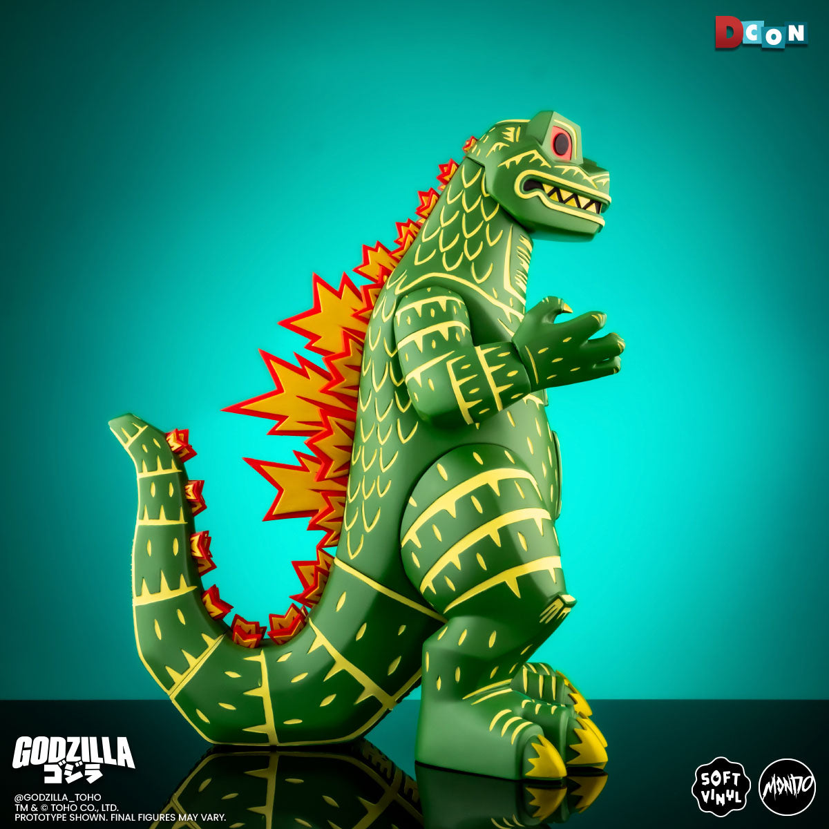 Godzilla - Vinyl Designer Figure by Attack Peter - Jungle Guardian Variant