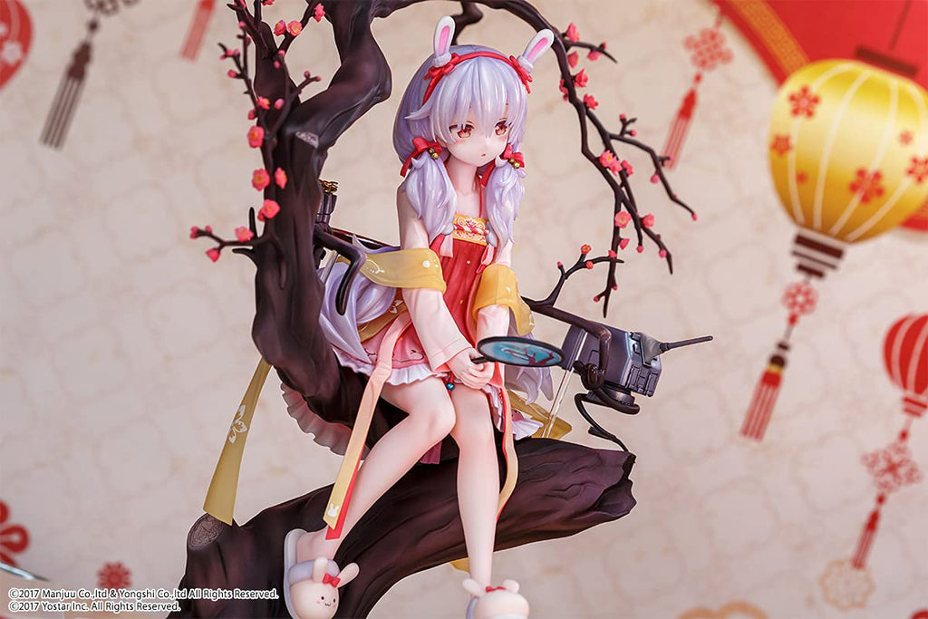1/7比例 PVC 涂装完成品手办 - 碧蓝航线 拉菲 春日待兔 Ver. - B'Full (日本)