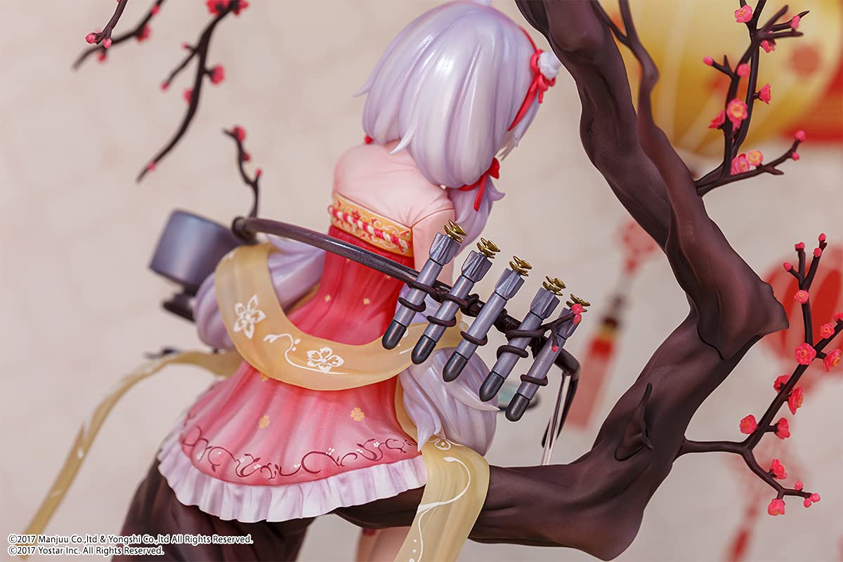 1/7比例 PVC 涂装完成品手办 - 碧蓝航线 拉菲 春日待兔 Ver. - B'Full (日本)
