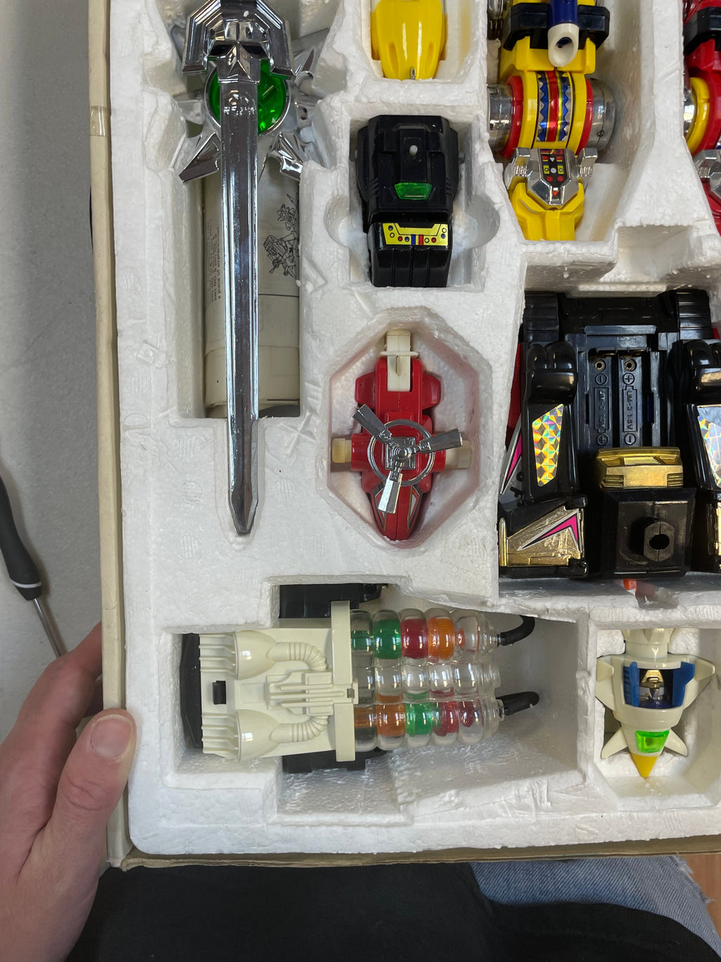 Super Combination Robot B/O 17 in 1 (Vintage Voltron KO, Hsiang Shan Toys)