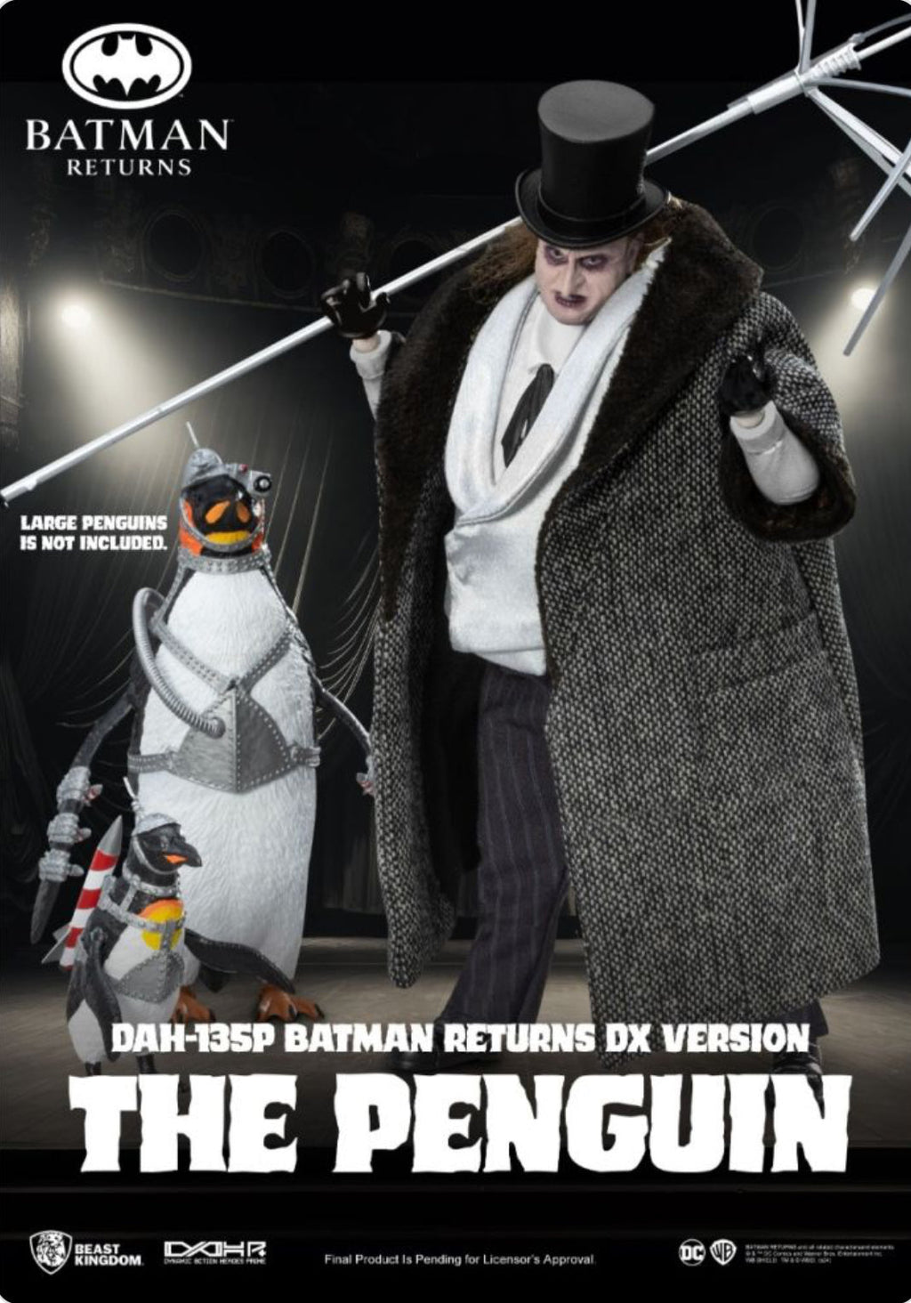 Batman Returns The Penguin Dynamic Action Figure Deluxe Version by Beast Kingdom