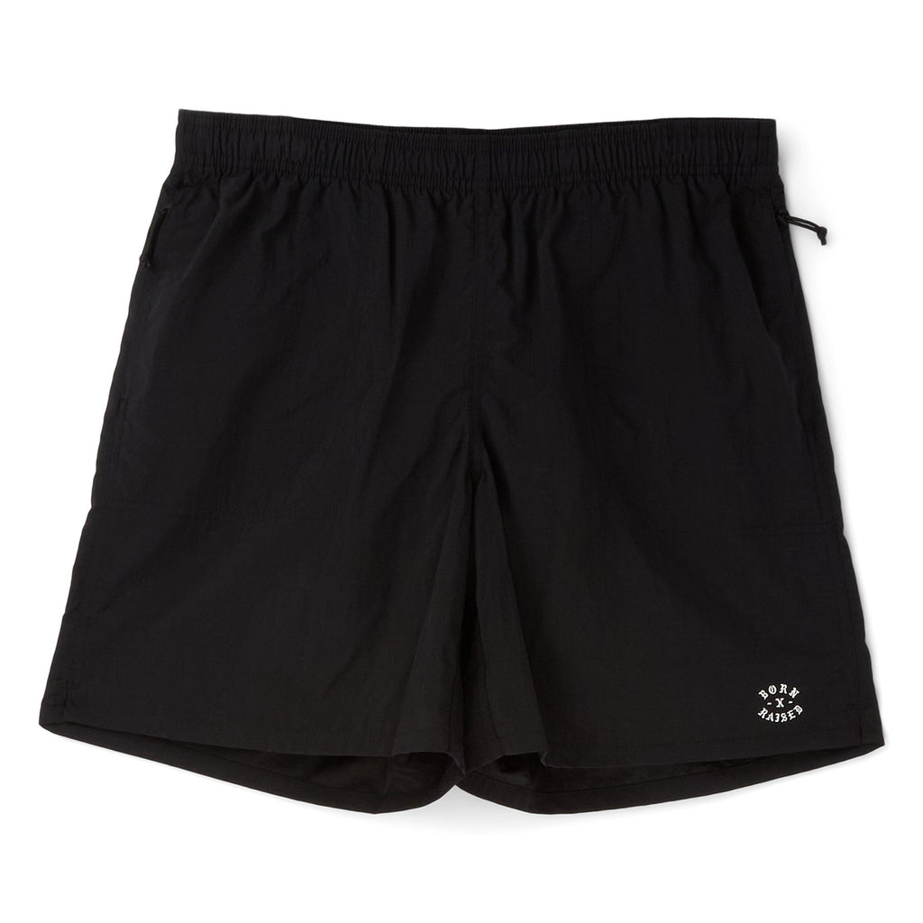 Born x Raised Micro Rocker Boardshort (Black)