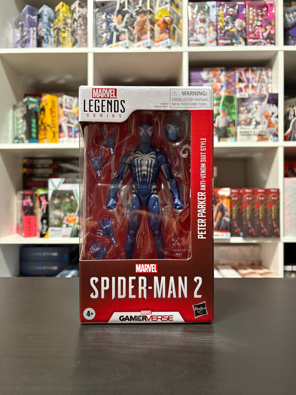 Spider-Man 2 Marvel Legends Gamerverse Peter Parker Anti-Venom Suit by Hasbro