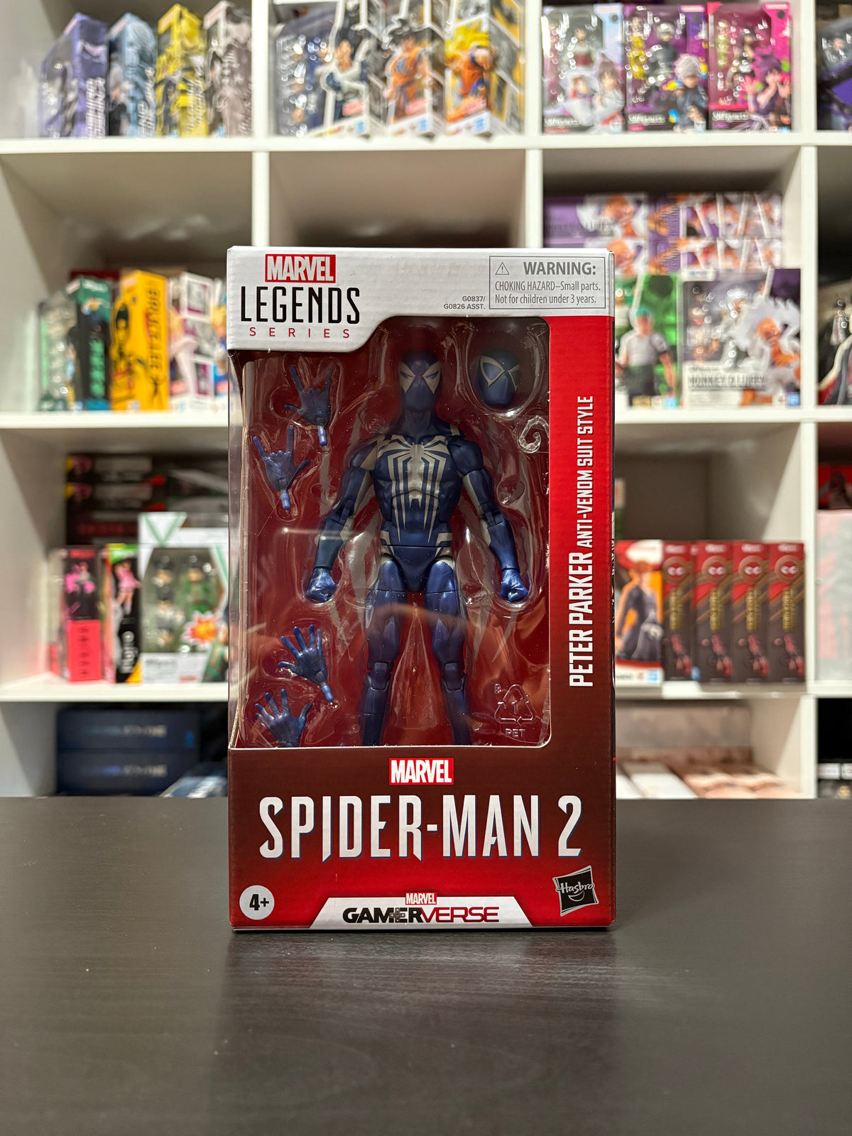 Spider-Man 2 Marvel Legends Gamerverse Peter Parker Anti-Venom Suit by Hasbro