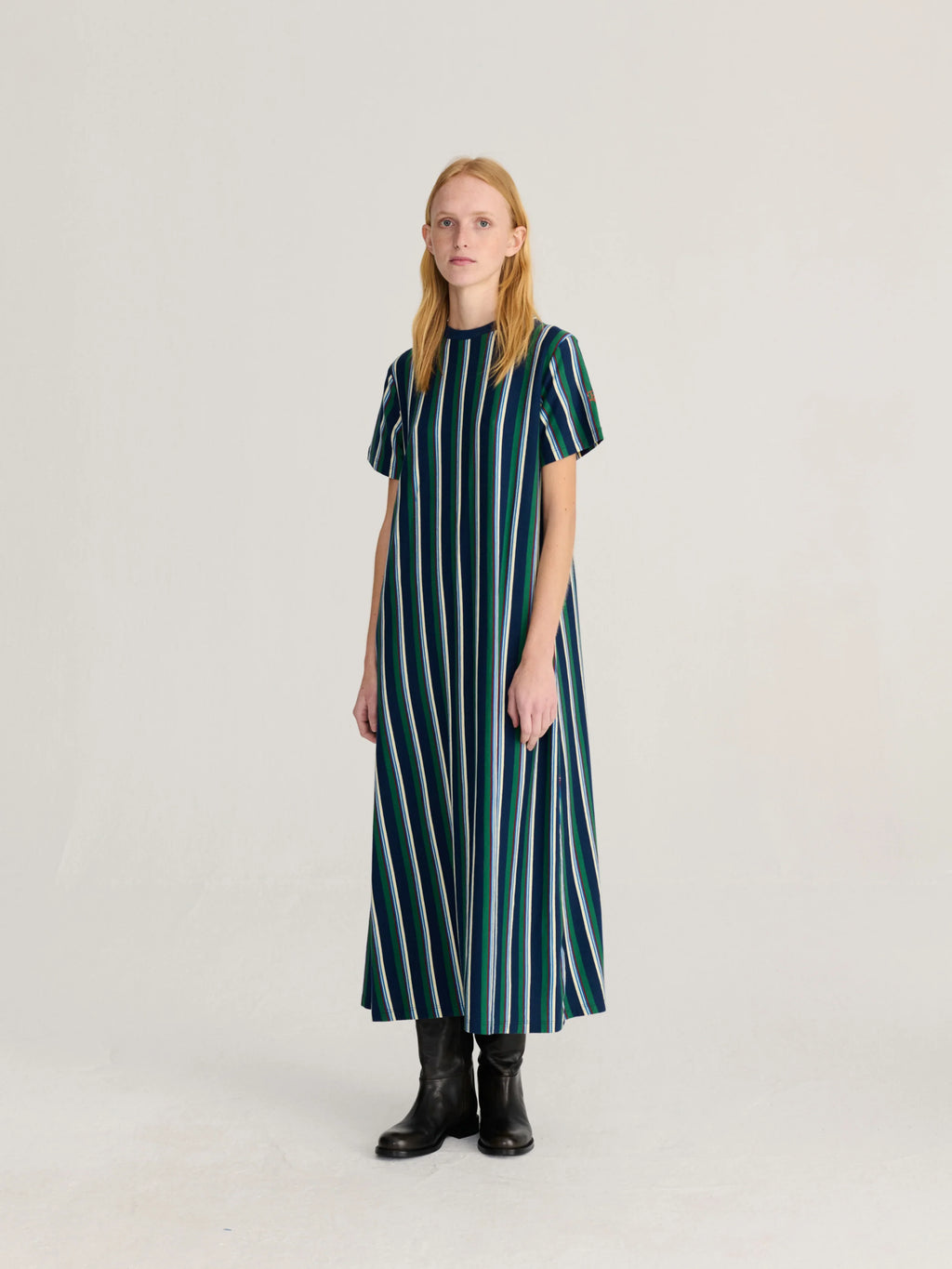 Bobo Choses Striped Jersey Dress
