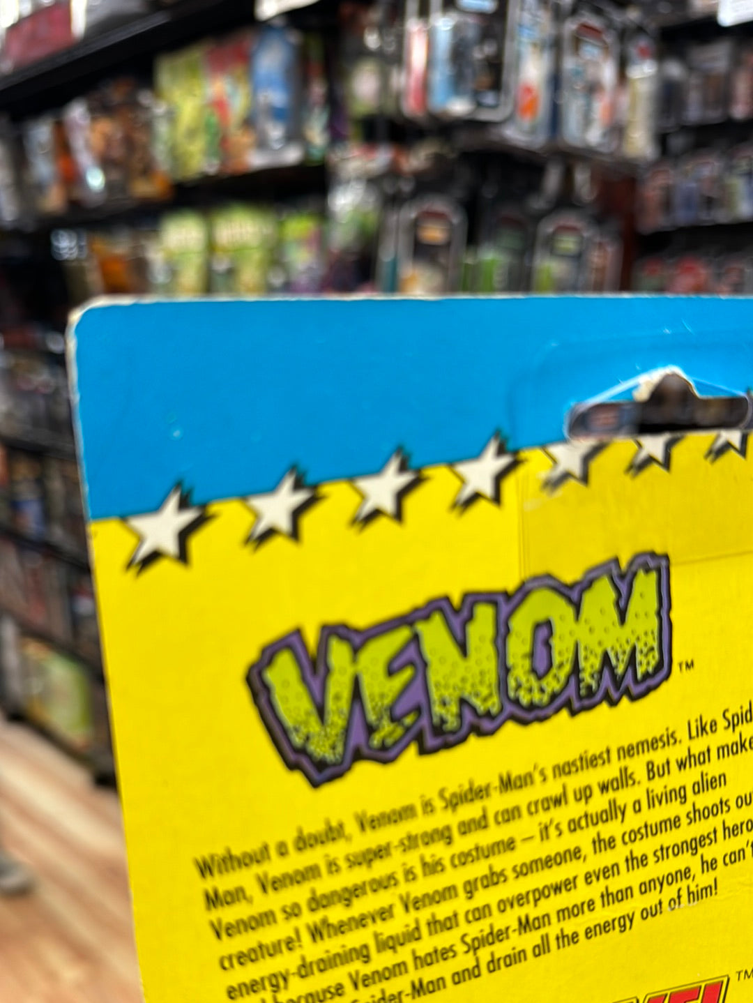 Squirt Alien Venom (Vintage Marvel Superheroes, ToyBiz) Sealed