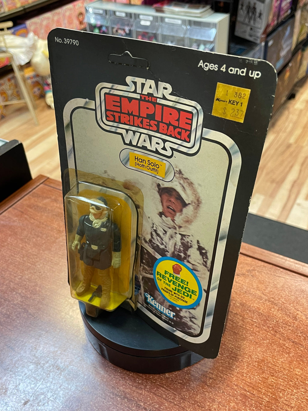 Hoth Han Solo -No Pop (Vintage Star Wars, Kenner) **NEW**