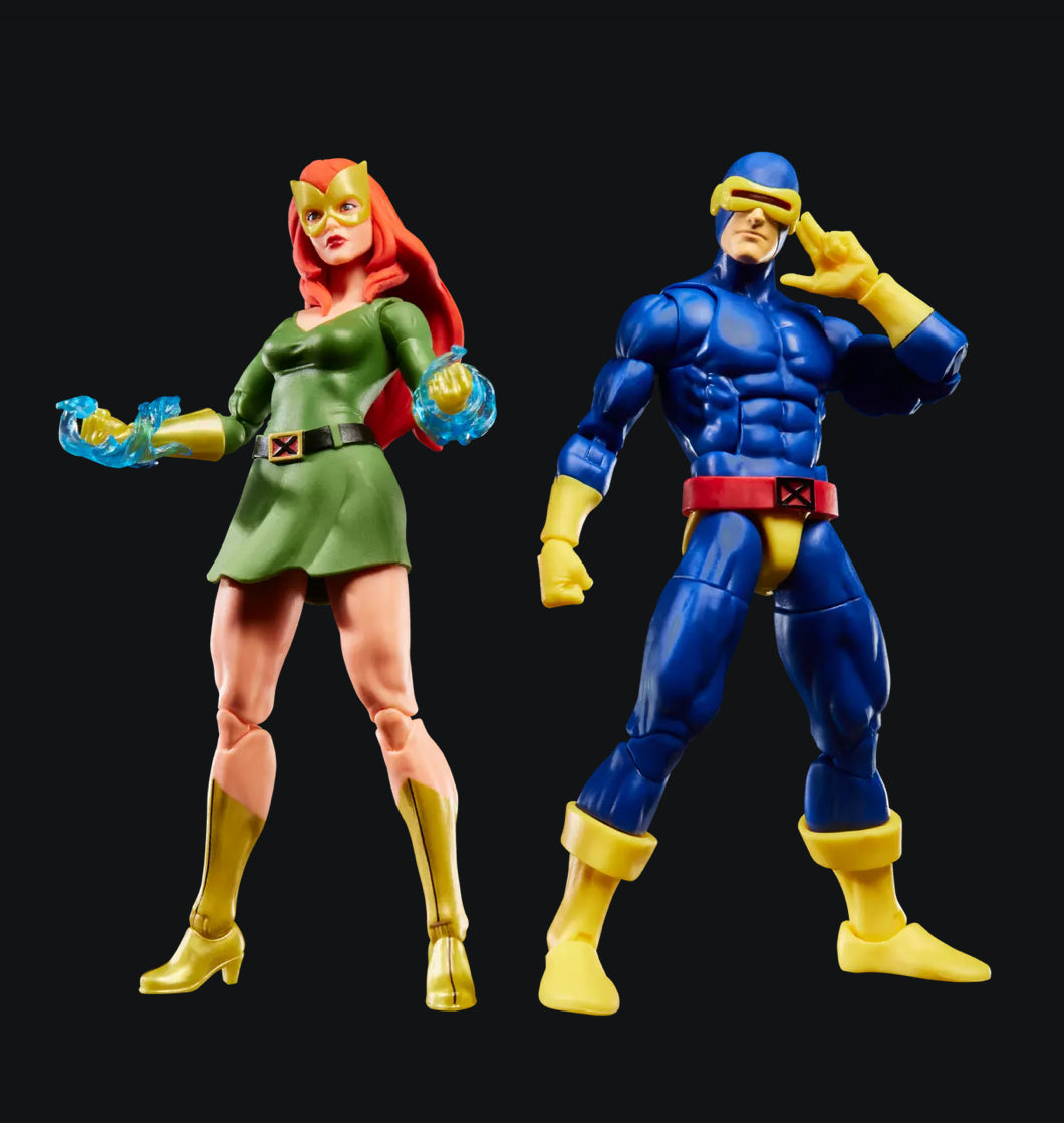 X-Men '97 Marvel Legends Cyclops & Jean Grey 2-Pack Action Figure by Hasbro