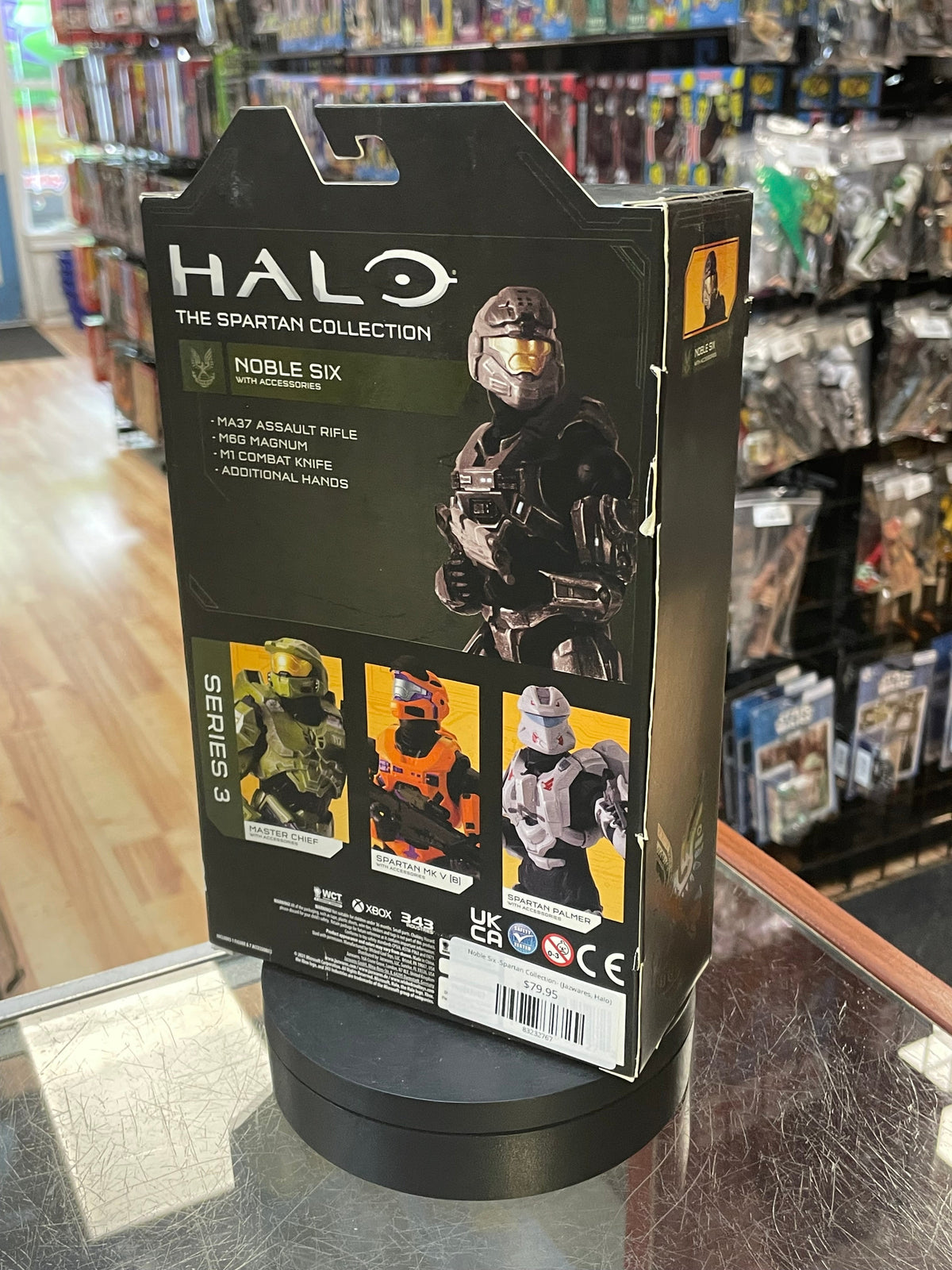 Noble Six -Spartan Collection- (Jazwares, Halo) **SEALED**