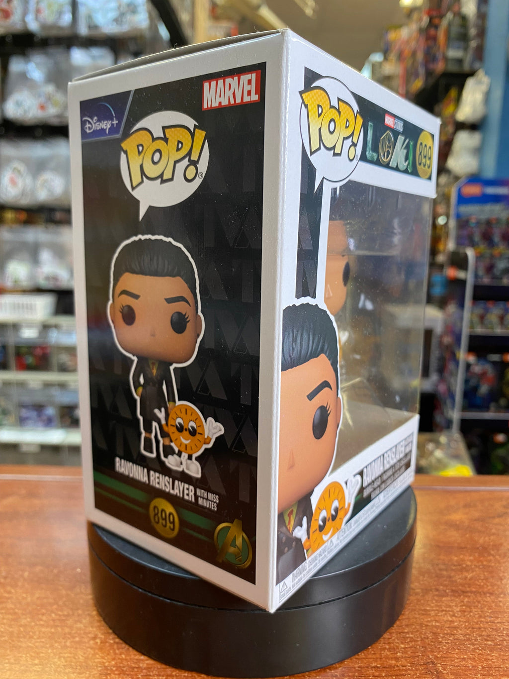Ravonna Renslayer With Miss Minutes #899 (Funko Pop, Marvel Loki)