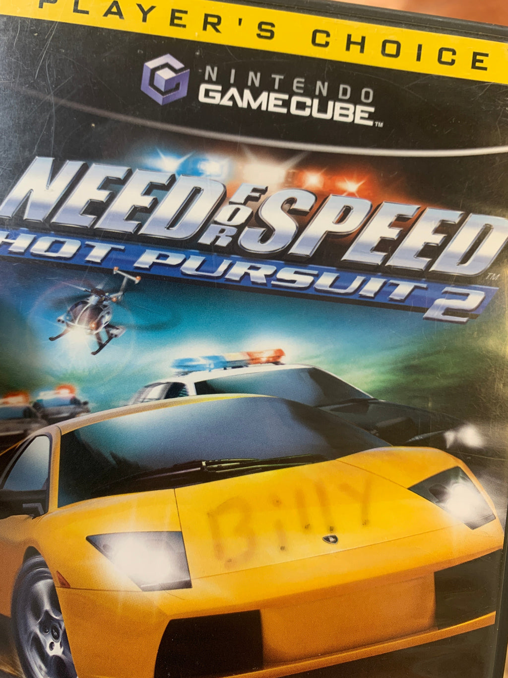 Need For Speed Hot Pursuit 2 (Nintendo Gamecube, Video Game)**TESTED**
