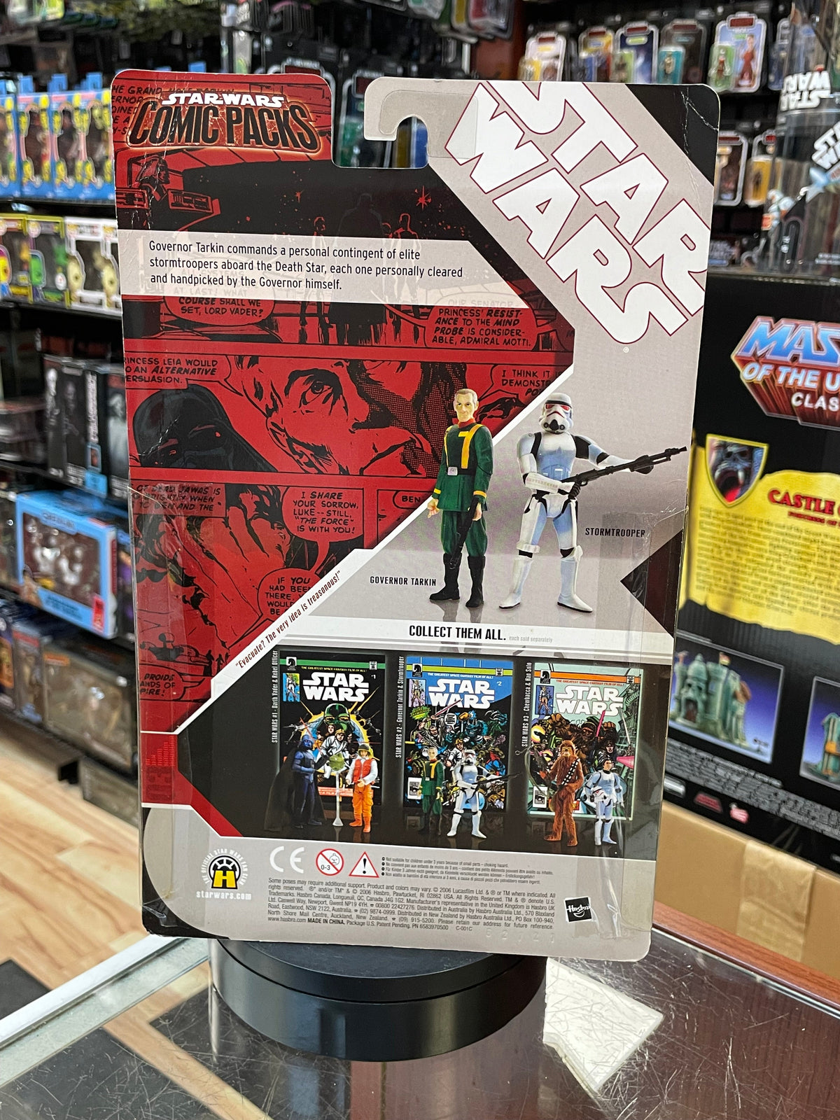 Governor Tarkin & Stormtrooper #2 (Star Wars Comic Packs, Dark Horse, Hasbro) SEALED