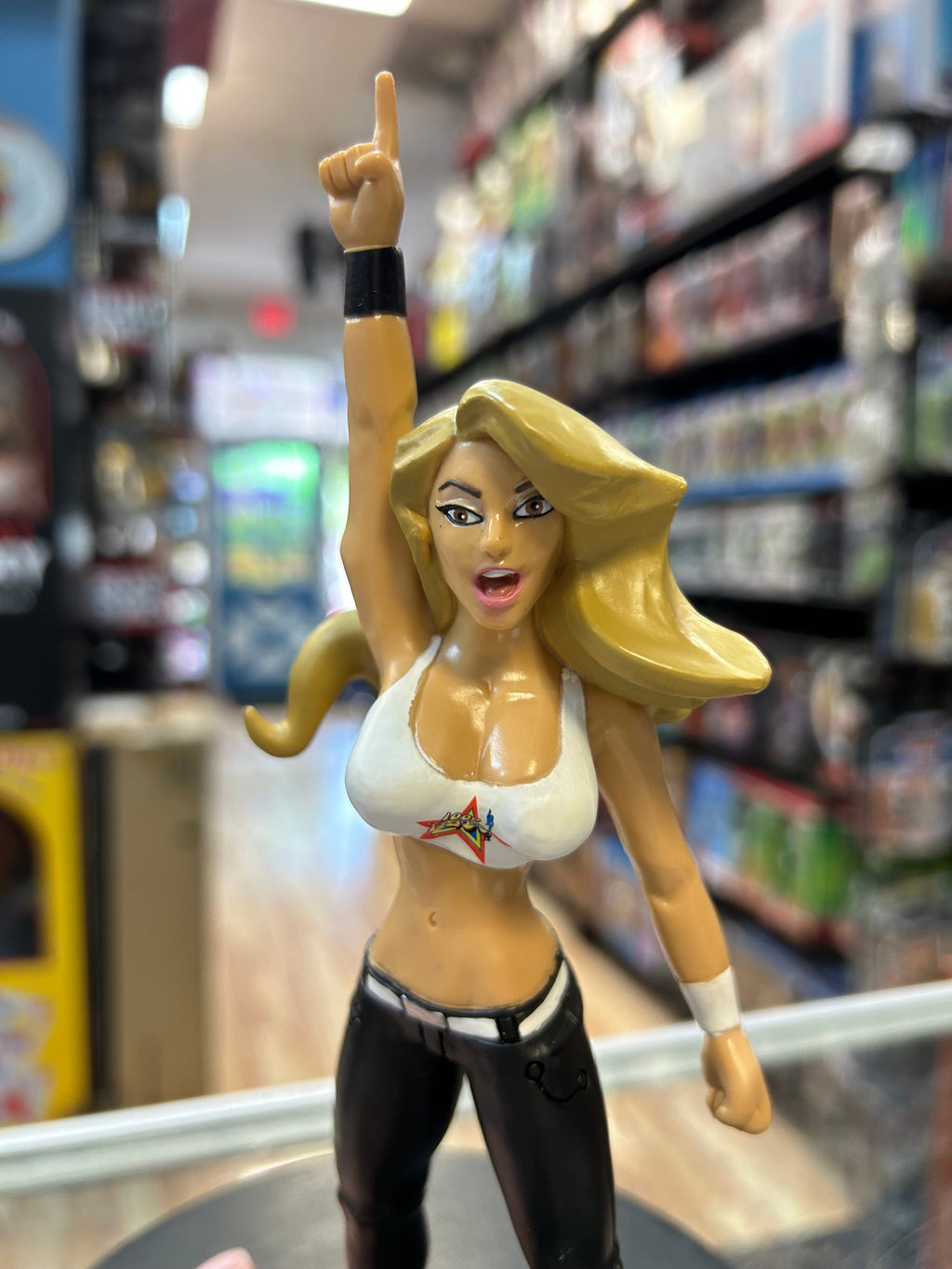 Trish Stratus LJN Style (WWF Classic Superstars, Jakks Pacific) LOOSE