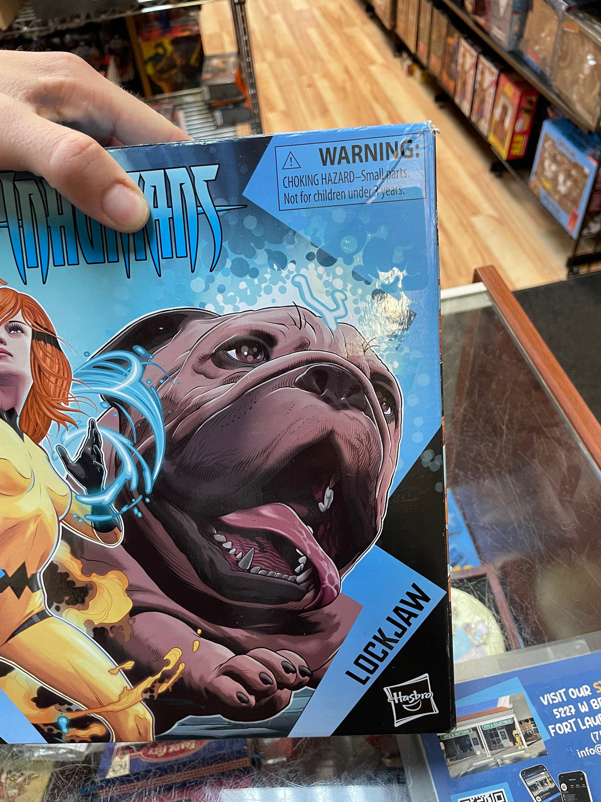 Lockjaw & Crystal (Marvel Legends, Hasbro) **SEALED**