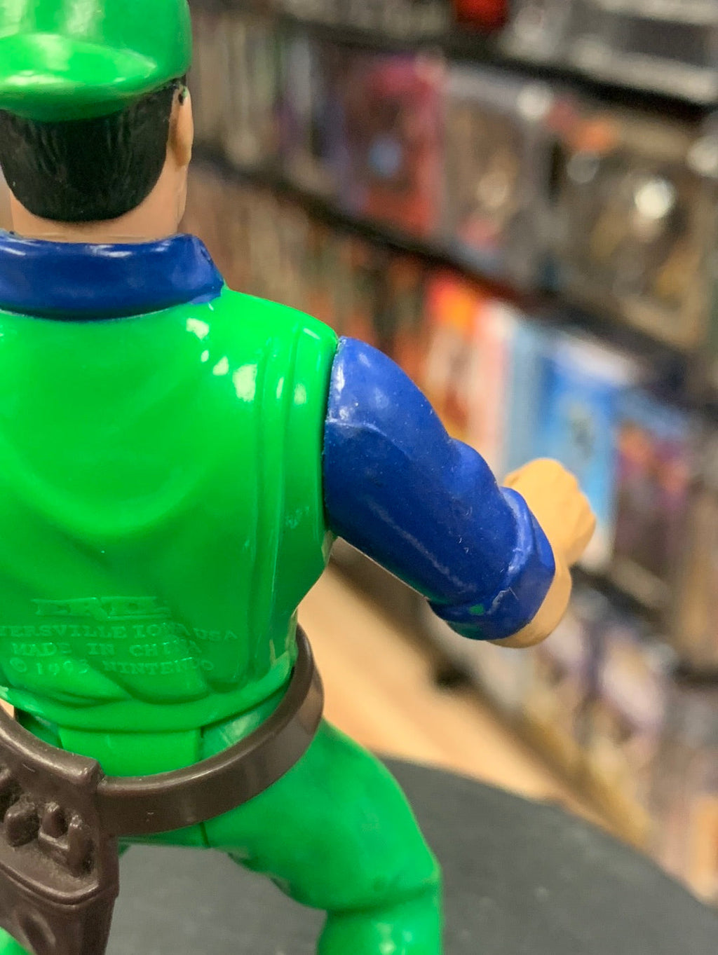 Luigi (Vintage ERTL, Super Mario Brothers) Complete