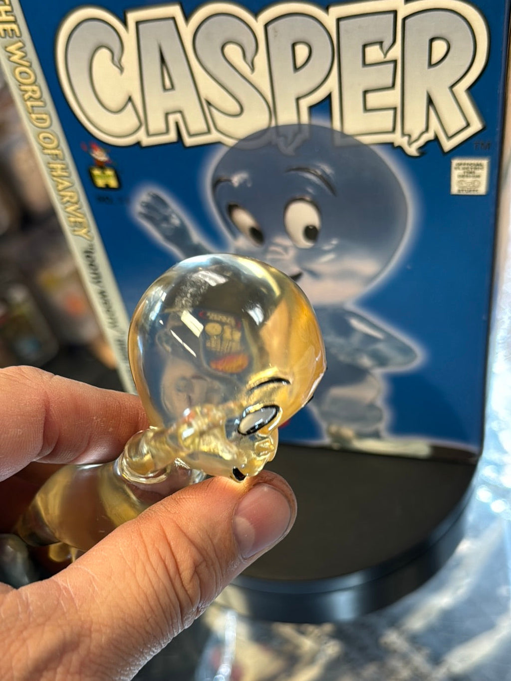 Clear Casper MIni Marquette 242/250 (World of Harvey, Casper Teeny Weeny) Open Box