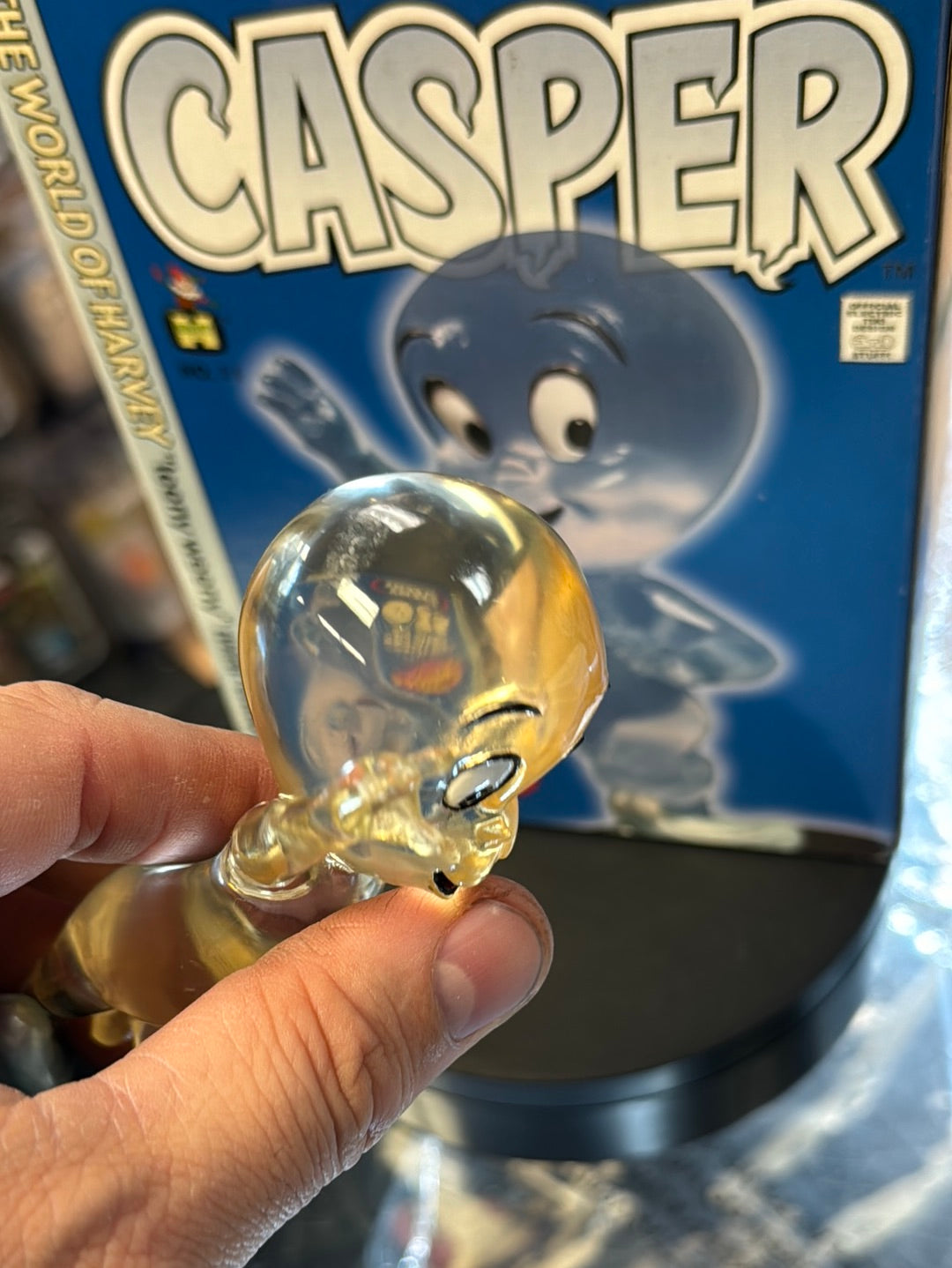 Clear Casper MIni Marquette 242/250 (World of Harvey, Casper Teeny Weeny) Open Box