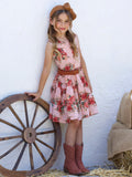 Boho Blossom Tank Tiered Dress