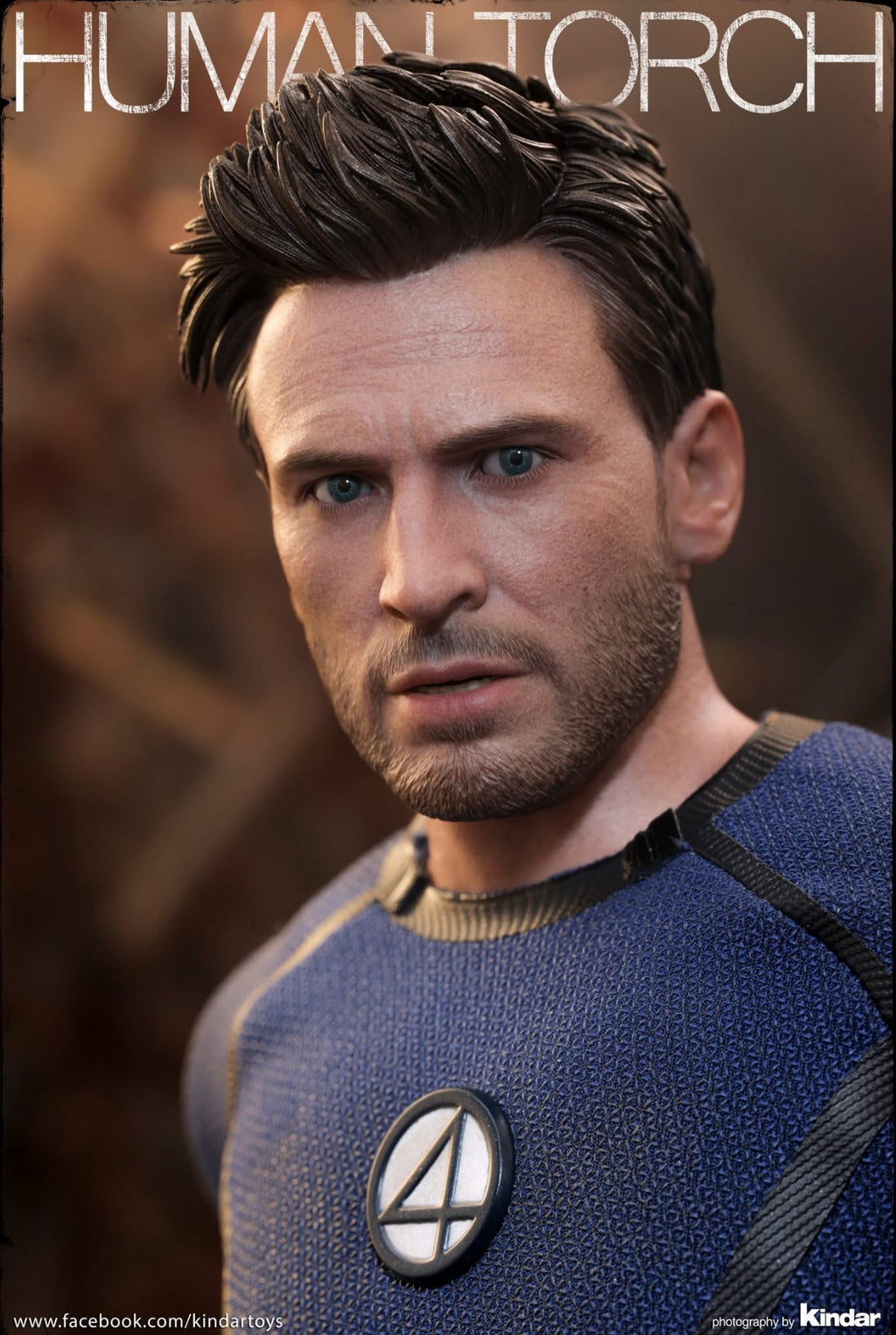 READY🔥Hot Toys MMS789 Deadpool & Wolverine 1/6th scale Human Torch Collectible Figure