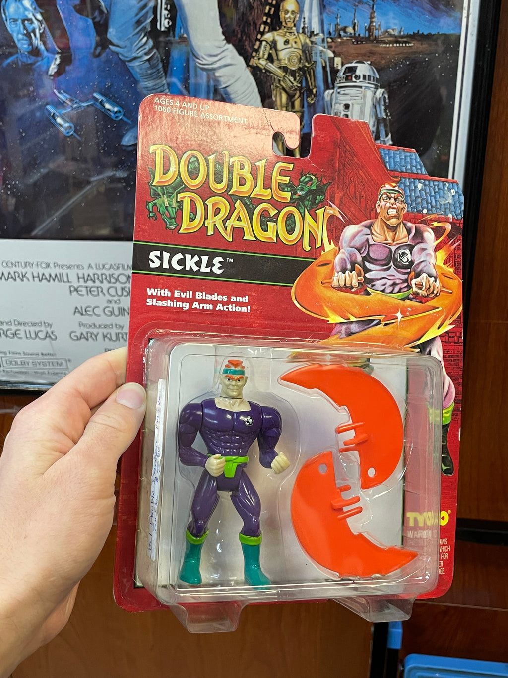 Sickle (Vintage Double Dragon, Tyco)**SEALED**
