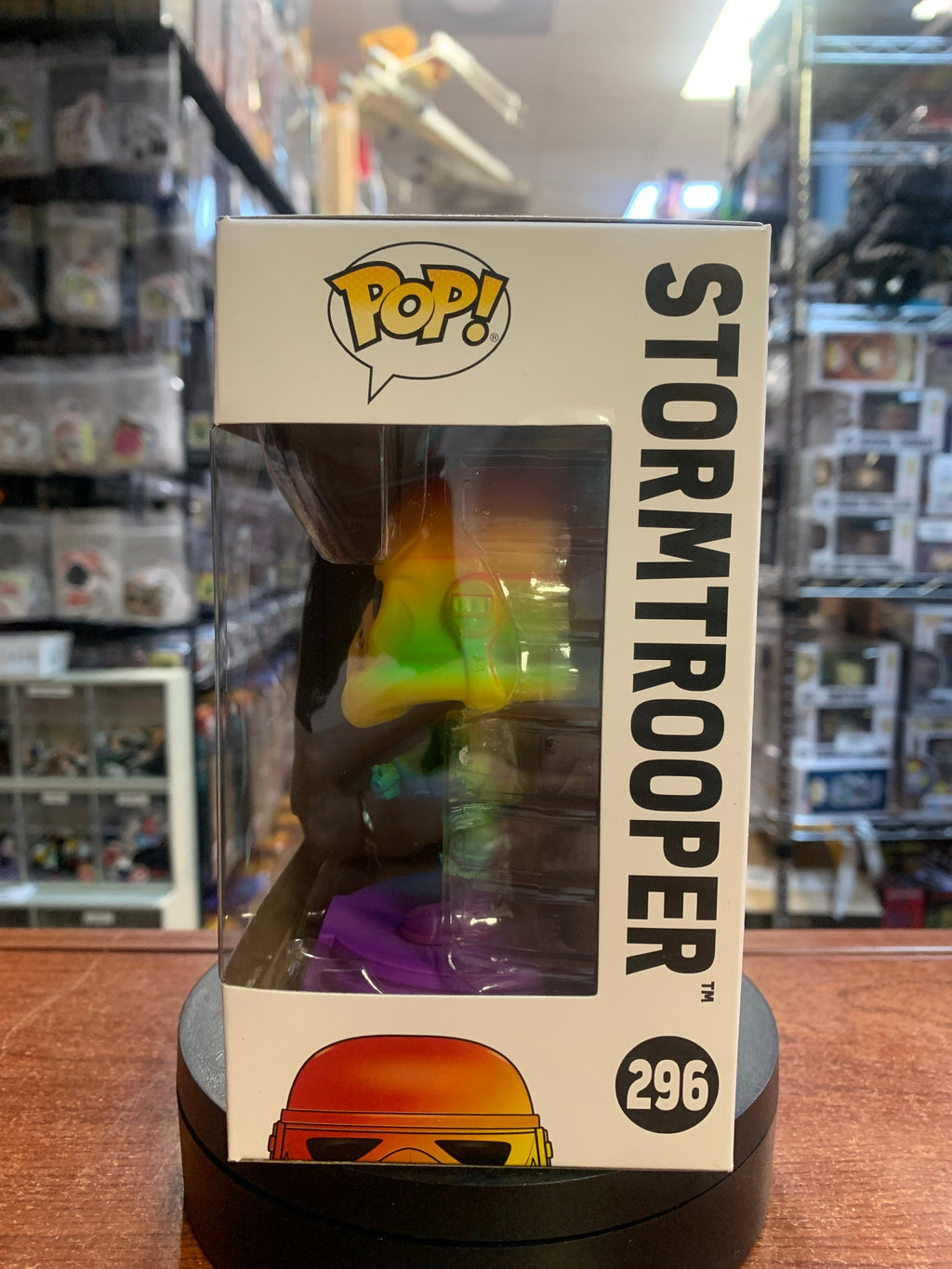Rainbow Stormtrooper #296 (Funko Pop, Star Wars)