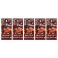 BANDAI ONE PIECE Card Game Paramount War OP-02 Booster 5 Pack SET TCG JAPAN