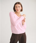 Basic Cashmere V-Neck Sweater 
