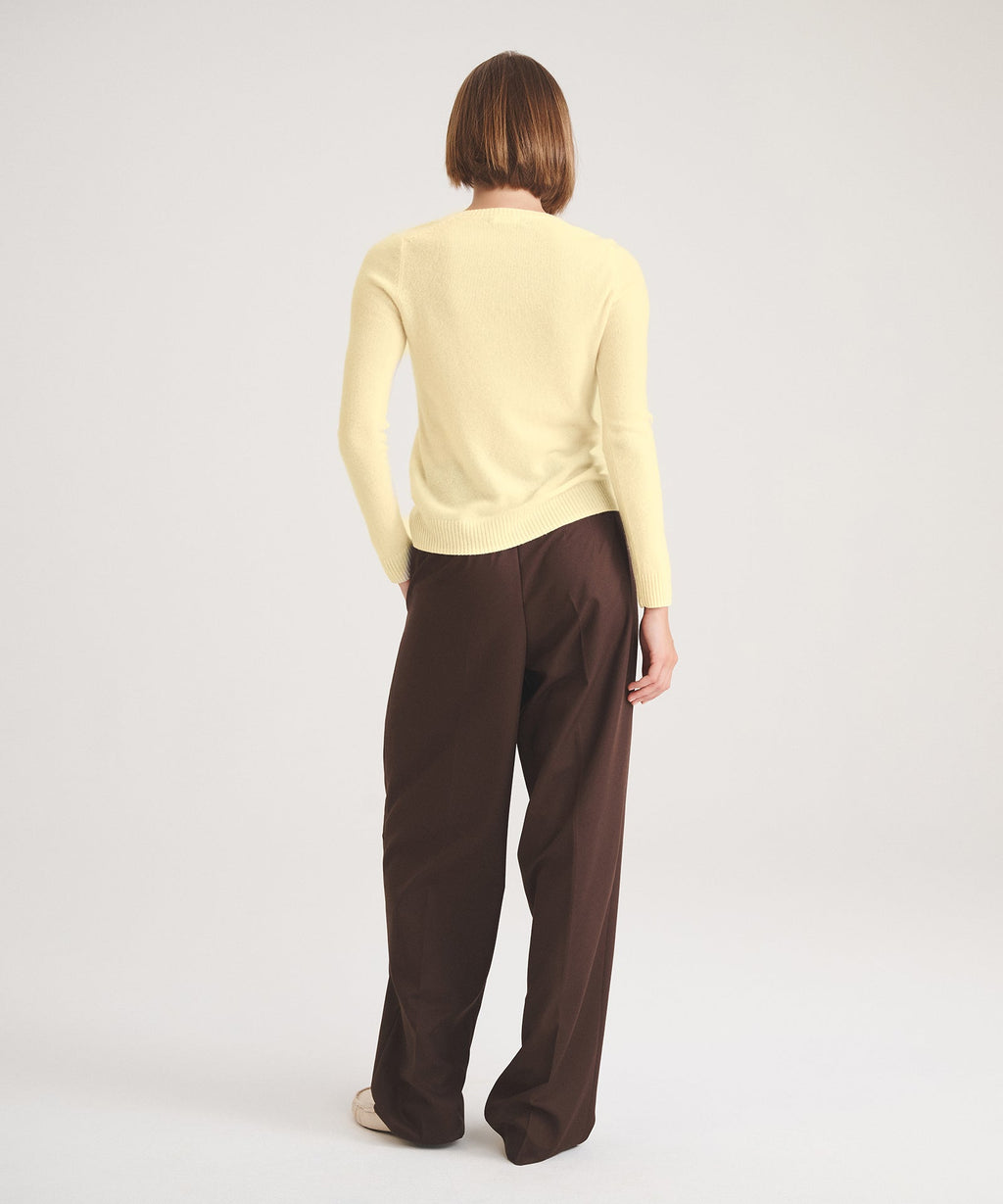 Basic Cashmere V-Neck Sweater 