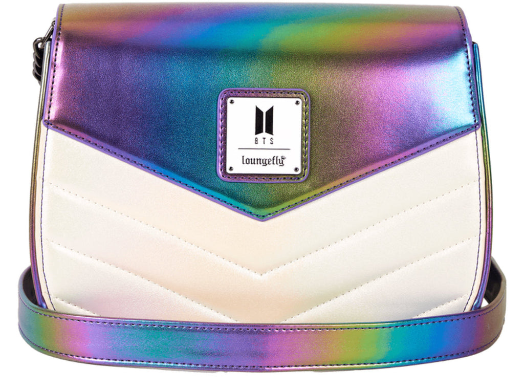 BTS Iridescent Crossbody Purse by Loungefly