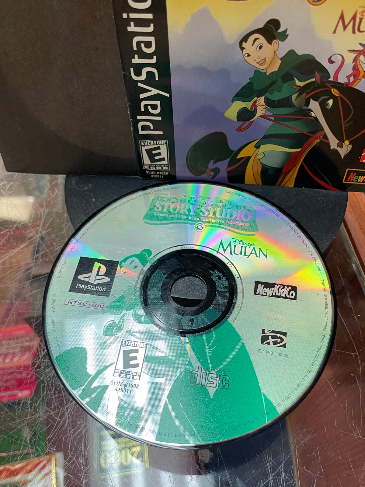 Disney Mulan Story Studio (Sony Playstation PS1, Video Games) **TESTED**