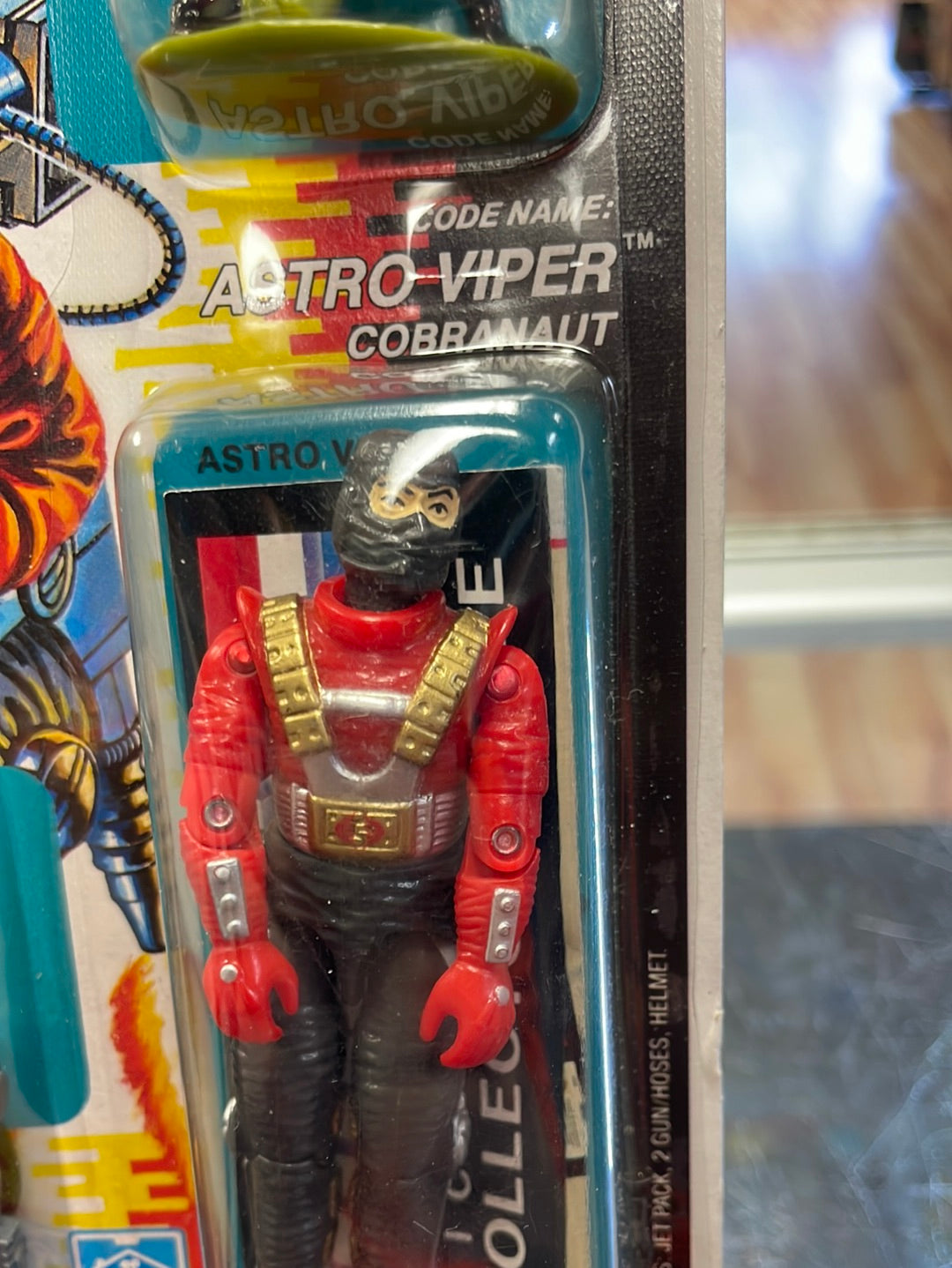 Astro Viper with Micro Figure (Vintage GI Joe, Hasbro) Sealed