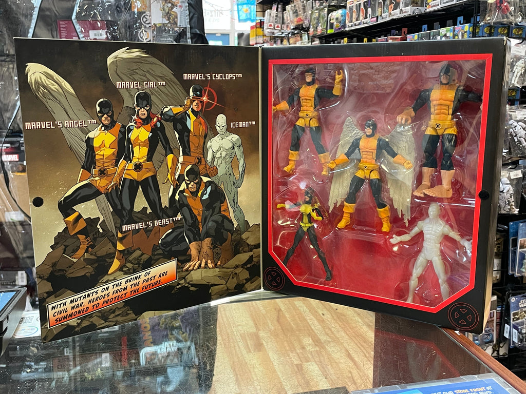 All New X-Men 5 Pack (Marvel Legends, Hasbro) COMPLETE
