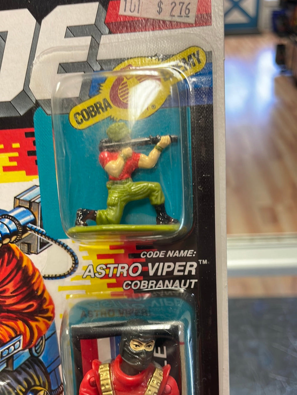 Astro Viper with Micro Figure (Vintage GI Joe, Hasbro) Sealed