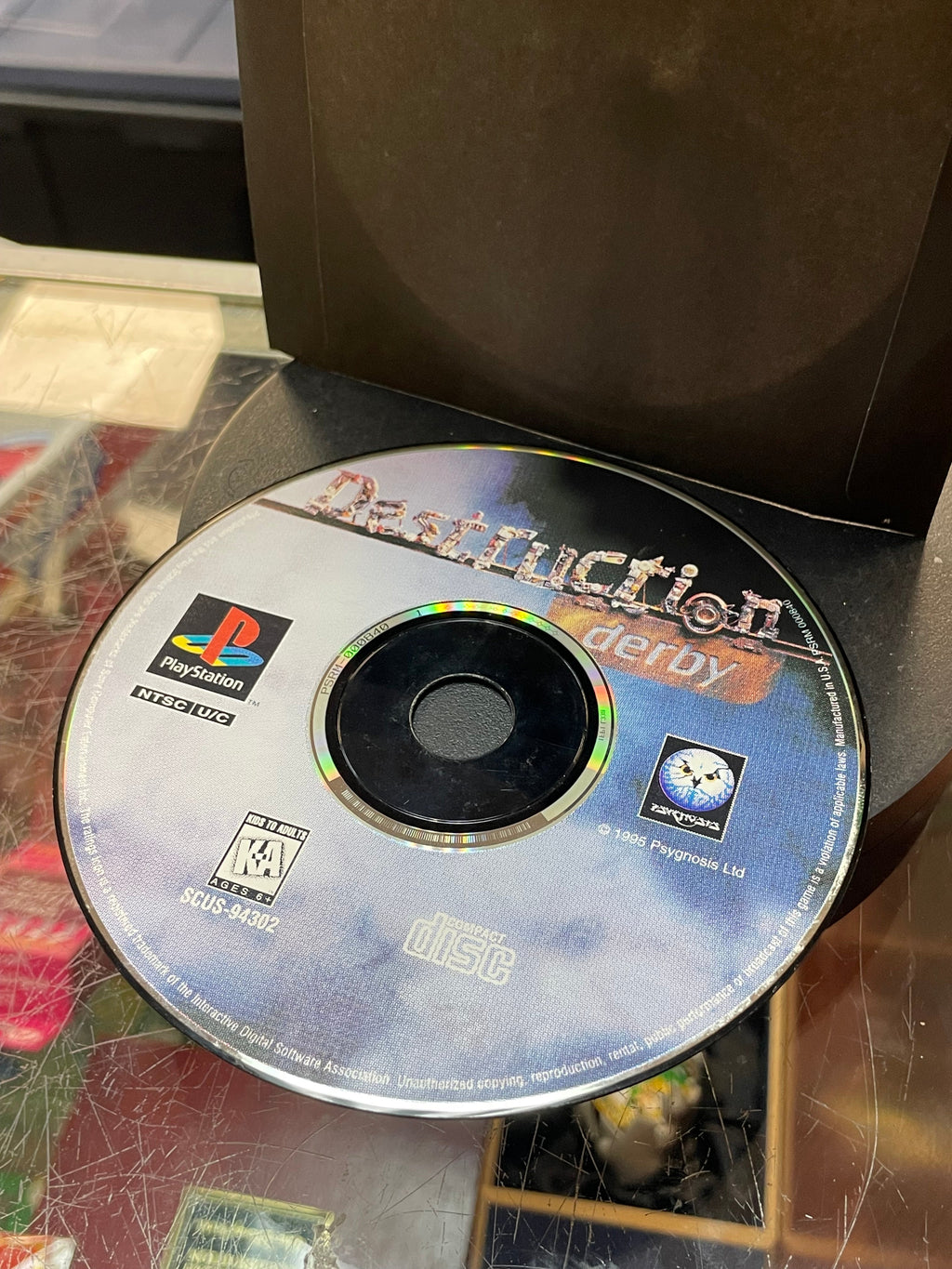 Destruction Derby (Sony Playstation PS1, Video Games) **TESTED**