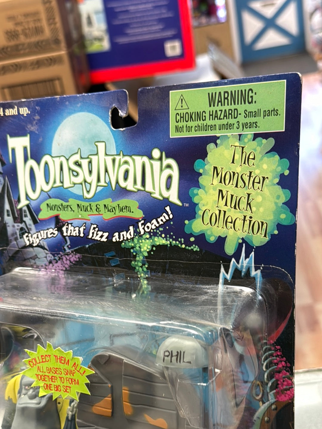 Spinal Tap Phil (Vintage Toonsylvania, Toy Island) SEALED