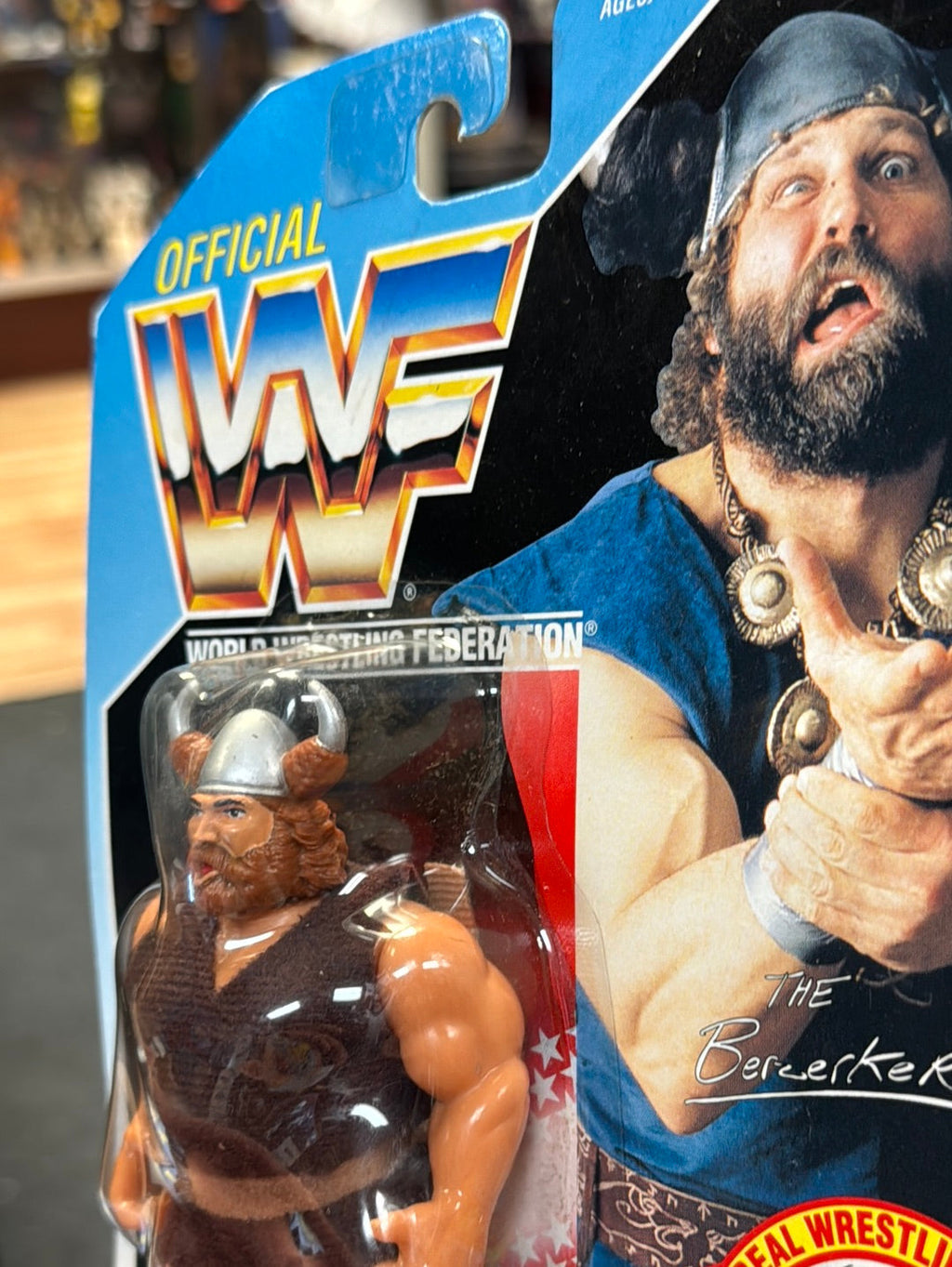 Berserker 1349 (Vintage WWE WWF, Hasbro) Sealed