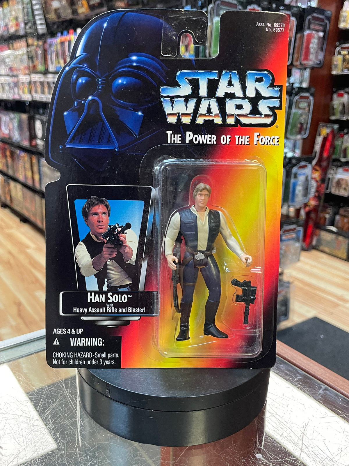 Han Solo (Vintage Star Wars, The Power of the Force) SEALED