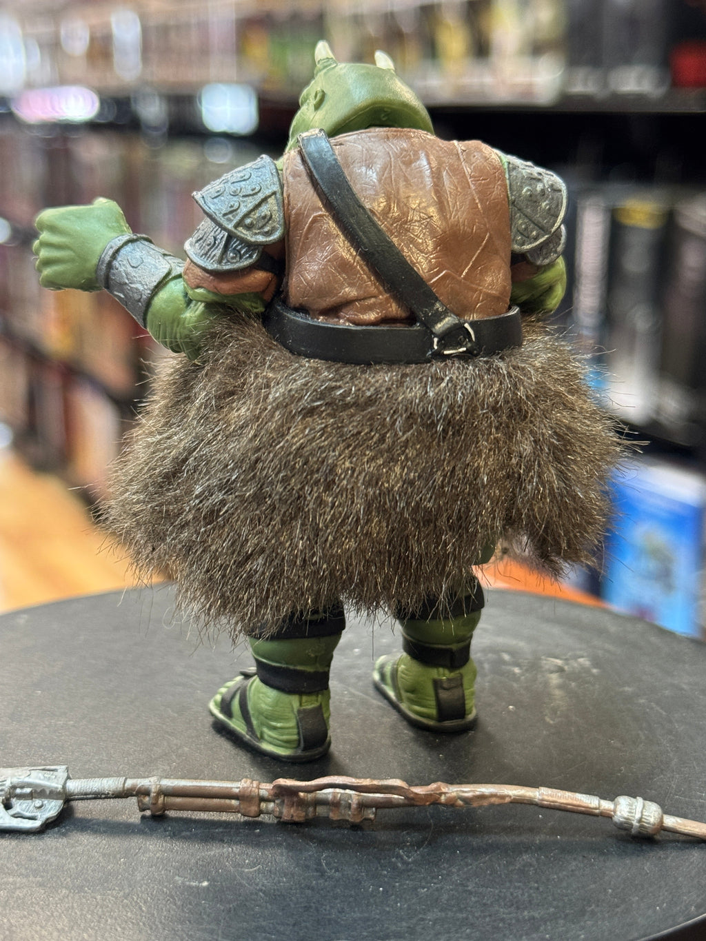 Gamorean Guard with Staff (Star Wars TVC, Hasbro) **LOOSE**