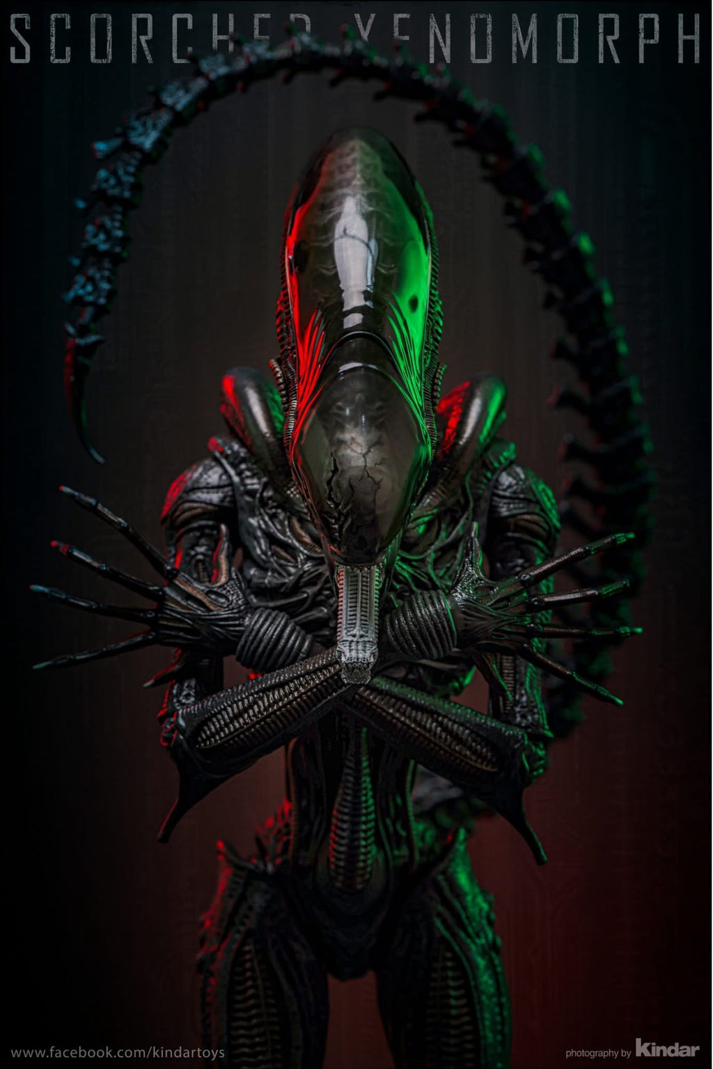 READY🔥Hot Toys MMS784 Alien: Romulus 1/6th scale Scorched Xenomorph Collectible Figure