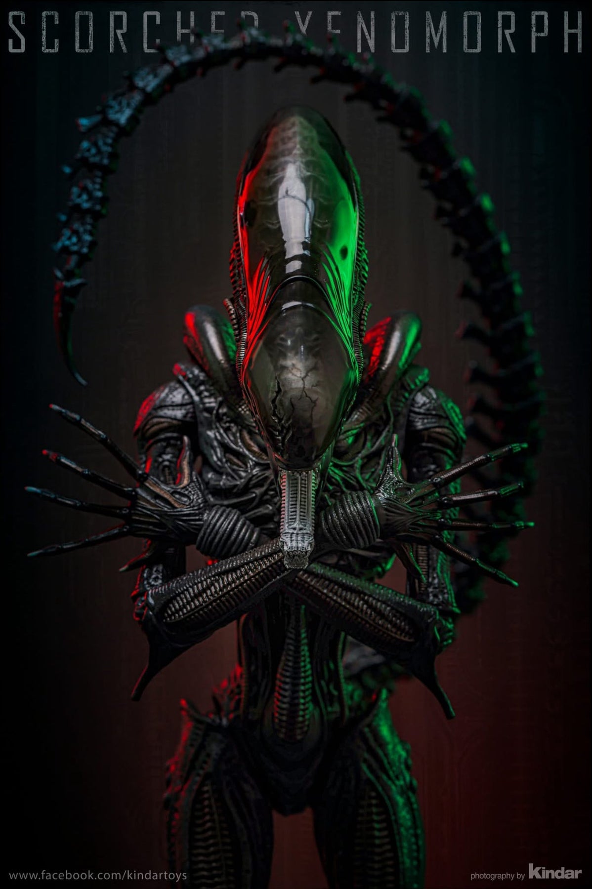 READY🔥Hot Toys MMS784 Alien: Romulus 1/6th scale Scorched Xenomorph Collectible Figure