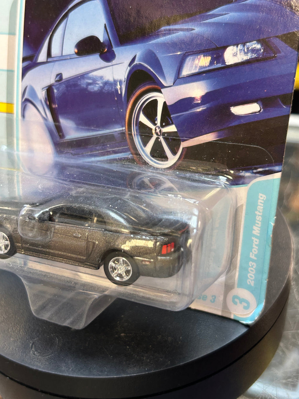 2003 Ford Mustang Grey (Johnny Lightning, Classic Gold Collection) SEALED